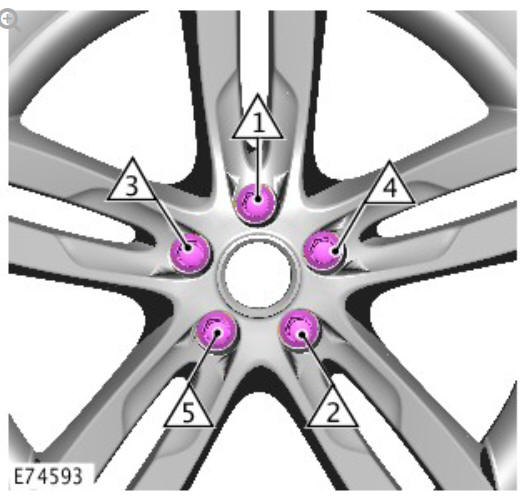 Wheels and tires - wheel and tire (G1348306) Removal and installation