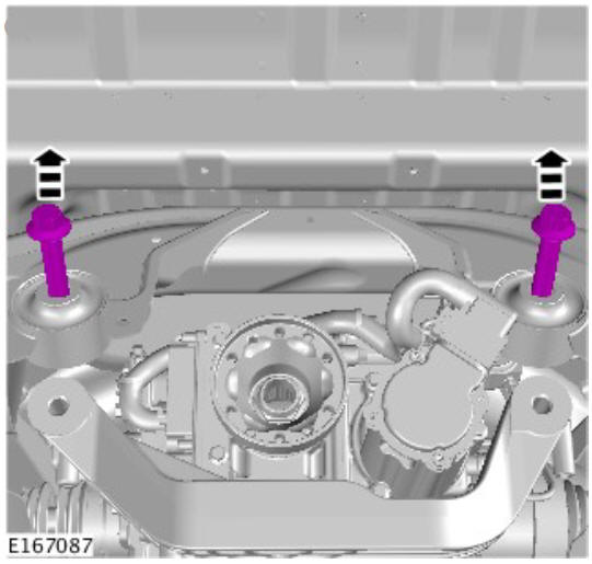 Rear drive axle_differential - vehicles with- active driveline drive pinion seal (G1781297) - Removal