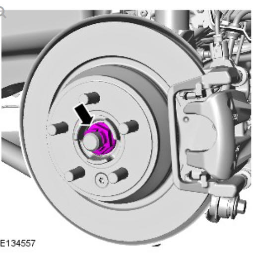Rear drive halfshafts rear left halfshaft (G1791654) - Installation