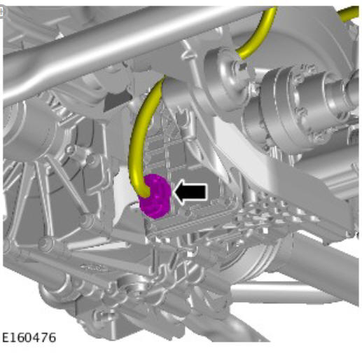 Rear drive axle_differential - vehicles with- active driveline differential case (G1781298) - Installation