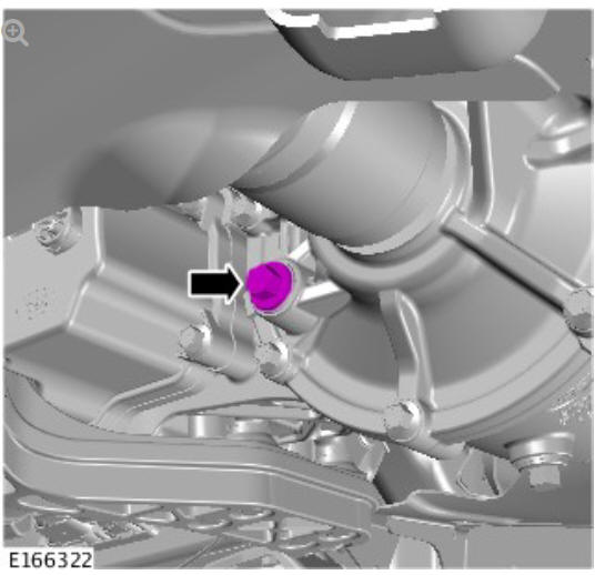 Rear drive axle_differential - Vehicles without- Active driveline differential draining and filling (G1775367) General procedures