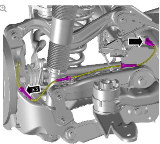 Rear drive halfshafts rear right halfshaft (G1791655) - Removal