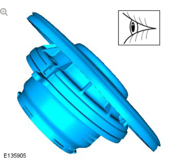 Front suspension front shock absorber (G1779642) - Installation
