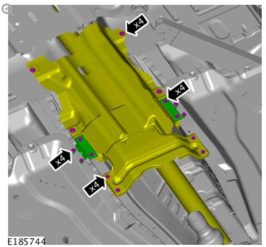 Driveshaft - ingenium i4 2.0l diesel, vehicles with- active driveline (G1890848) - Installation