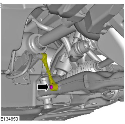 Front suspension shock absorber and spring assembly (G1779643) - Installation