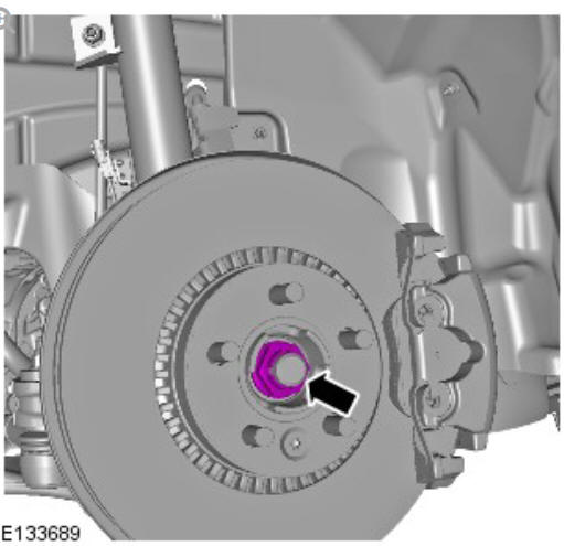 Front drive halfshafts front right halfshaft - RHD awd_lhd awd (G1794495) - Removal 