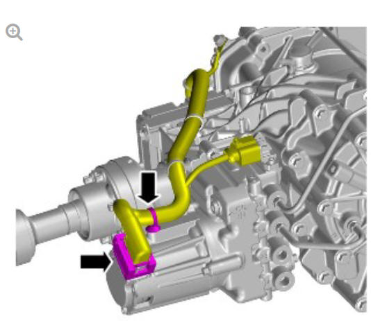 Rear drive axle_differential - Vehicles with- Active driveline electric hydraulic pump (G1781303) removal and installation