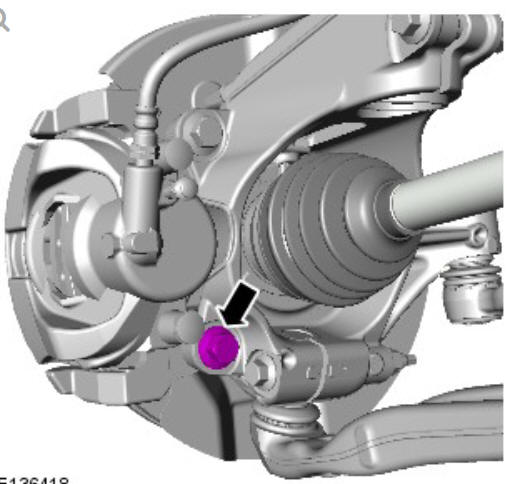 Front drive halfshafts front right halfshaft - RHD awd_lhd awd (G1794495) - Removal 