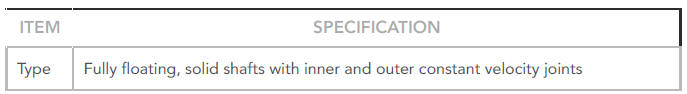 General Specification