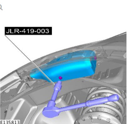 Anti-Theft - Active Anti-Theft Alarm Horn with Integral Battery (G1791765) / Removal and Installation