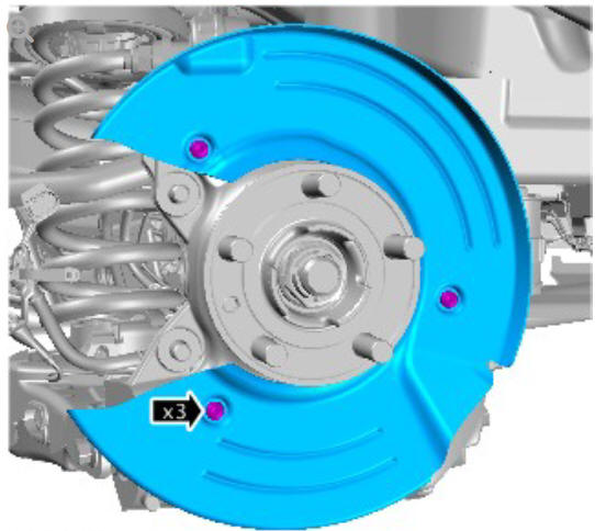 Rear suspension wheel knuckle (G1775239) Installation