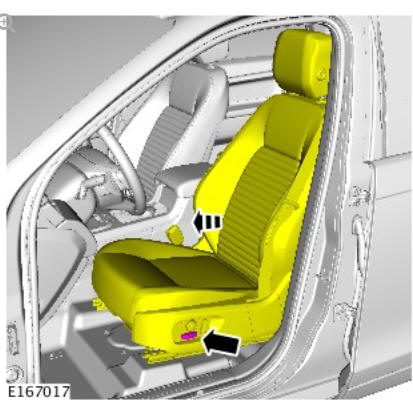 Driver seat module (G1791770) removal and installation