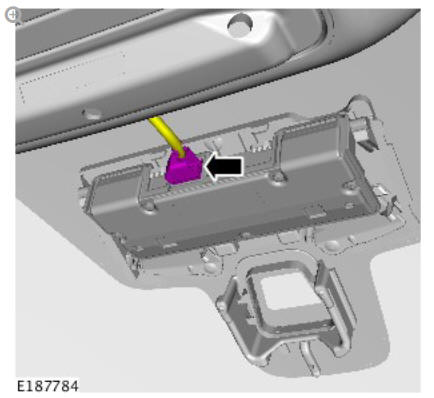 Warning Devices Image Processing Control Module (G1881161) Removal and Installation