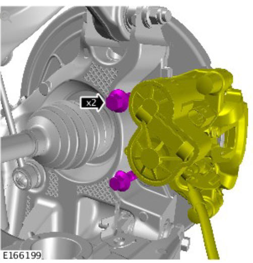 Rear suspension wheel knuckle (G1775239) Installation