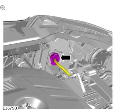 Headlamp Bulb (G1785270) Removal and Installation