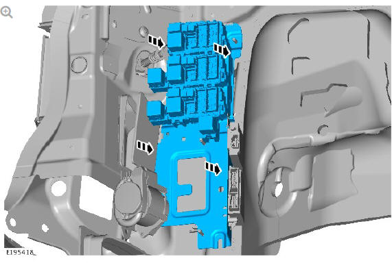 Keyless Vehicle Module (G2006704) / Removal and Installation