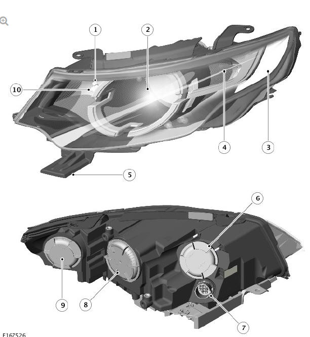 Halogen headlamp