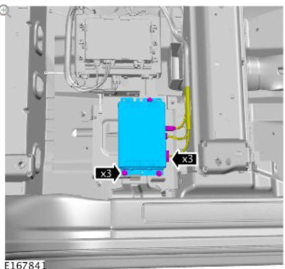 Navigation System Module (G1785187) / Removal and Installation