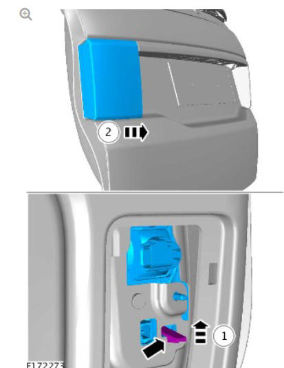 Inner Tail Lamp Assembly (G1818088) Removal and Installation