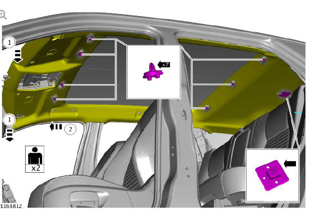 Roof Pod (G1785332)  / Removal and Installation