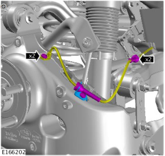 Rear suspension wheel knuckle (G1775239) Removal 