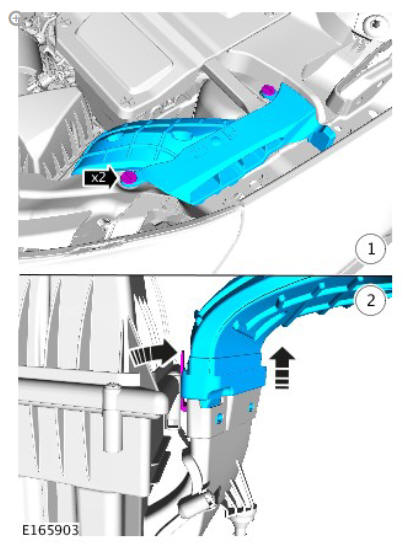 Front Turn Signal Lamp bulb (G1785540) Removal and Installation