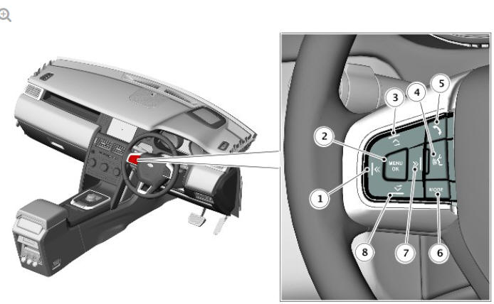 LEFT STEERING WHEEL SWITCHPACK