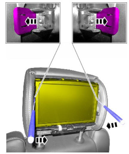 Video Display (G1519956) Removal and Installation