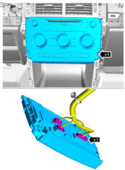 Audio Unit (G1785533) / Removal and Installation