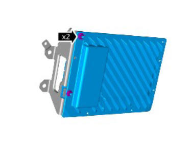 Audio Unit Amplifier (G1785142) / Removal and Installation
