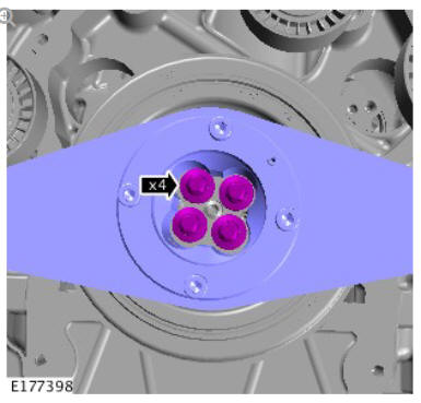 Crankshaft Pulley (G1875869) / Removal and Installation