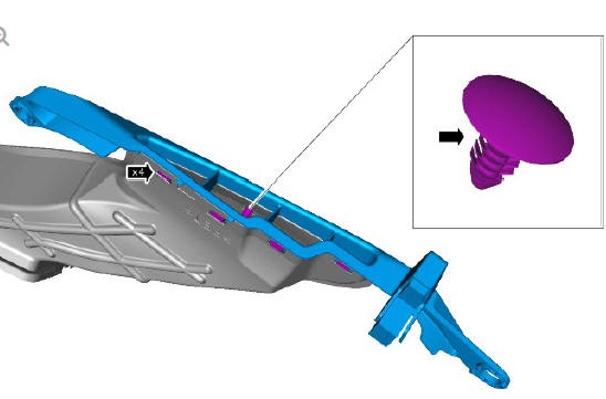 Intake Air Distribution and Filtering - Ingenium i4 2.0l Diesel Air Cleaner (G1877886)/ Removal and Installation