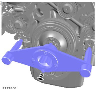 Crankshaft Pulley (G1875869) / Removal and Installation