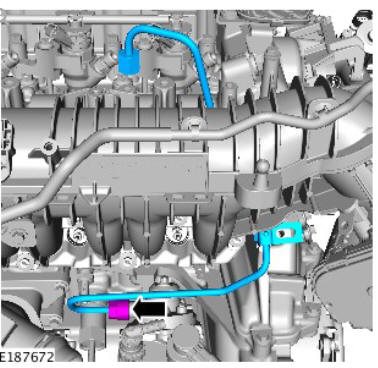 Fuel Charging and Controls - Ingenium i4 2.0l Diesel Fuel Rail (G1875959) / Removal 