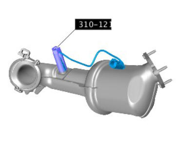 Exhaust - Ingenium i4 2.0l Diesel Catalytic Converter (G1880489) / Installation