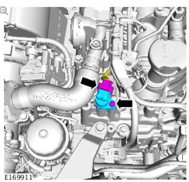 Electronic Engine Controls - Ingenium i4 2.0l Diesel Camshaft Position Sensor (G1875922) / Removal and Installation