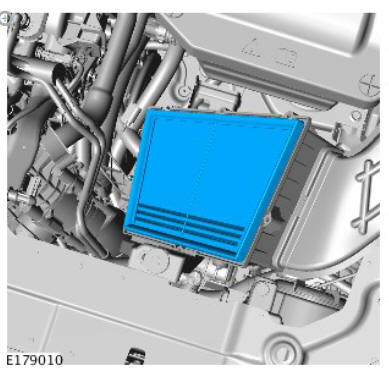Intake Air Distribution and Filtering - Ingenium i4 2.0l Diesel Air Cleaner Element (G1877887) Removal and Installation