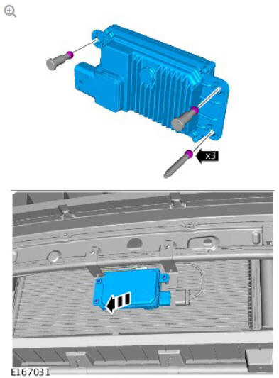Speed Control Sensor (G1780348) Removal and Installation