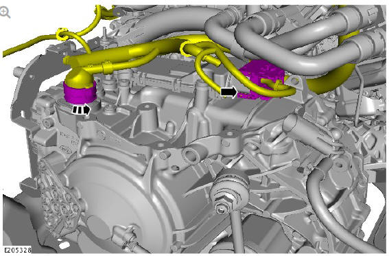 Engine - Ingenium i4 2.0l Diesel Engine (G1880413) Removal