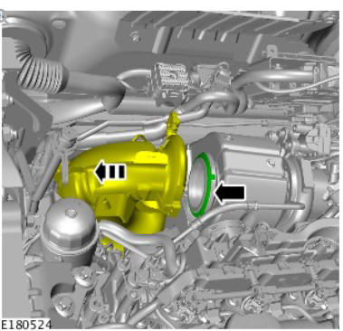 Exhaust - Ingenium i4 2.0l Diesel Catalytic Converter (G1880489) / Installation