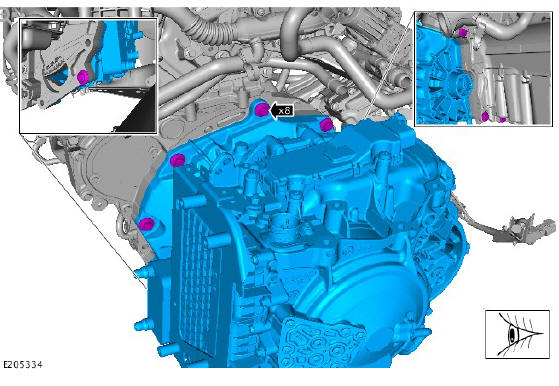 Engine - Ingenium i4 2.0l Diesel Engine (G1880413) Removal