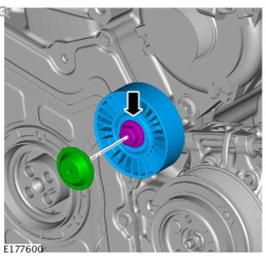 Engine Front Cover (G1875898) / Removal and Installation