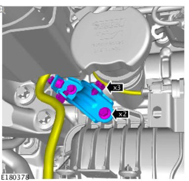 Engine - Ingenium i4 2.0l Diesel Intake Manifold (G1875868) / Removal and Installation