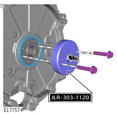 Crankshaft Rear Seal (G1875871) / Removal and Installation