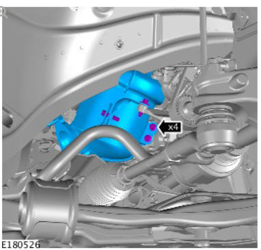 Exhaust - Ingenium i4 2.0l Diesel Catalytic Converter (G1880489) / Installation