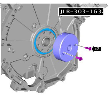 Crankshaft Rear Seal (G1875871) / Removal and Installation