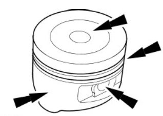 Engine System - General Information Piston Inspection (G61244) General Procedures