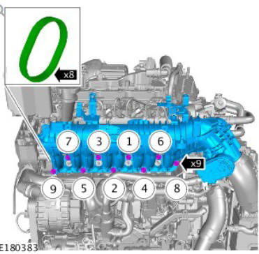 Engine - Ingenium i4 2.0l Diesel Intake Manifold (G1875868) / Removal and Installation