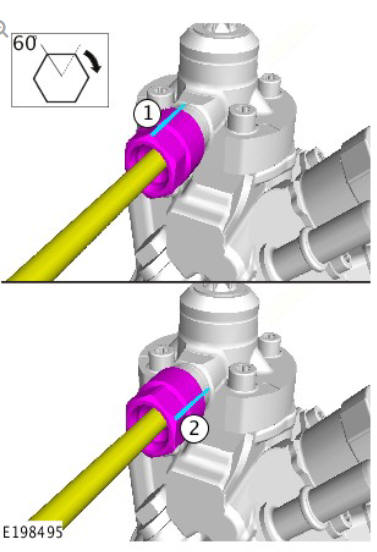 Fuel Charging and Controls - Ingenium i4 2.0l Diesel Fuel Rail (G1875959) / Installation