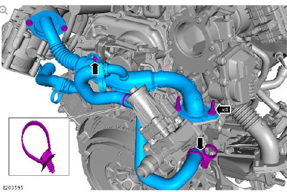 Engine and Ancillaries (G1977457) Removal